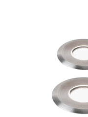 Calp.D.4,5 - 2,5W Led* 4000K  linea hangar  acciaio