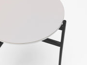 Tavolino con top in ceramica 40x40x45h cm