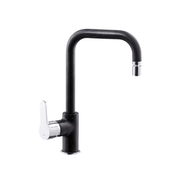 Miscelatore Lento granito nero mat