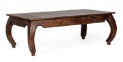 Tavolino jaipur opium in legno stile fusion cm 130x70