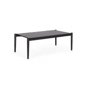 Tavolino Calypso da giardino antracite 110x60 cm