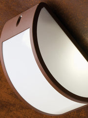 Applique E27  linea umbe chiusa  alluminio