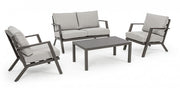 Set salotto Harley coffee 4 pezzi