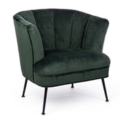 Poltrona verde stile design