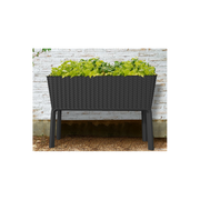 Fioriera rialzata elegante per il tuo giardino - Grigio