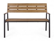 Panchina arredo giardino antracite Isak