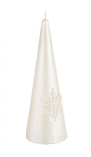 12x Candela Pearl Cono Bianco H15