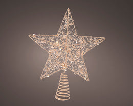 Stella Stabile per Albero di Natale Micro LED BO L 6 x P 25 x H 27 cm