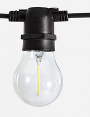 Catena luci esterno Bright 10 LED Trasparenti 8,4m