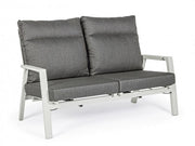 Divano 2 posti reclinabile da esterno 152x81x98h cm