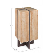 Sgabello industriale bar Garrett 70h cm