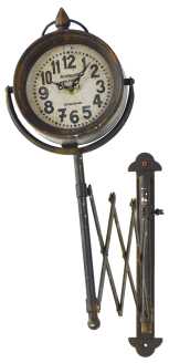 Orologio su braccio estendibile ea-3487cm. 19,5 x 6,5 h 52,5