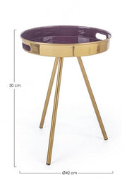 Tavolino Inesh Porpora D42