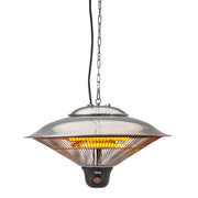 Stufa Radiante a Soffitto per Esterni - Riscaldamento Istantaneo - Potenza Regolabile - Telecomando Incluso - Dimensioni: 510x290x510 mm
