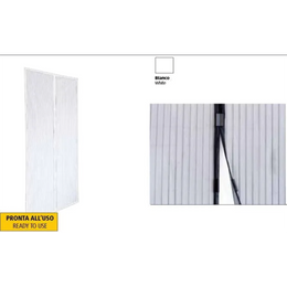 Zanzariera magnetica con magneti per porta colore bianco cm 120x240h