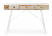 Consolle 3 cassetti Eloise in legno nobilitato