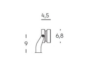 Faretto Orientabile in Alluminio Pressofuso - Luce Naturale - 10W - 890 Lumen nero