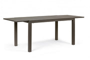 Tavolo per esterno allungabile in alluminio Caffè HILDE YK14 140-210x77x h75 cm