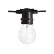Catena luci esterno Bright 10 LED Trasparenti 8,4m