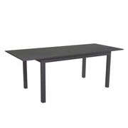 Tavolo in alluminio Sullivan allungabile antracite cm150-210x90xh73