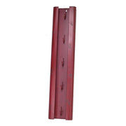 Portachiavi metallo bristol rosso 5 posti cm15x5h70