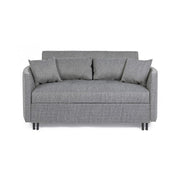 Divano letto due posti CLAYTON Grigio 166x88x h84 cm