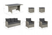 Set6 Salotto C-C Ariel Grey