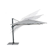 Ombrellone da giardino con braccio a 360° INES 300x400x h265 cm