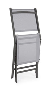 Sedia Pieghevole Elin Antracite-Grigio
