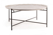 Tavolino in metallo stile fusion