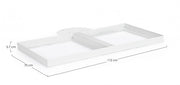Base Laterale Ombrellone Eden Bianco -
