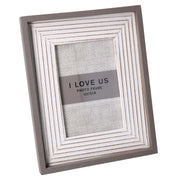 Portafoto legno cm18x3h23