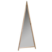 Specchio legno triangolo cm 67x4h170