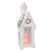 Casetta ceramica crema cm11,5x10h31