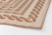 Tappeto Kashan Beige-Marrone 180X270