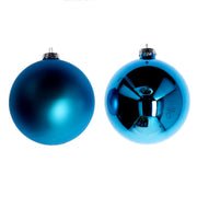 Blue glass sphere cmø10 pack of 4pcs