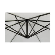 Ombrellone da giardino con braccio a 360°Texas cm 300x h260 Antracite-Natural iperbriko