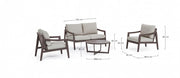 Set4 Salotto C-C Sirenus Coffee Yk14