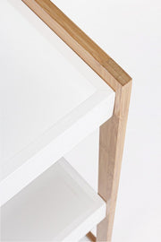 Scaffale in Bamboo portaoggetti cm 40x32x79,2h