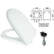Sedile WC in termoindurente 