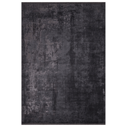 Tappeto antiscivolo vintage bambù colore antracite 120x180