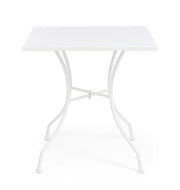 TAVOLO KELSIE BIANCO 70X70