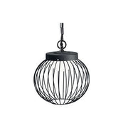 Sospensione 20W Led 4000K  linea cage  nero