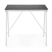 Scrivania Young Smoke piano in vetro 113x58 cm