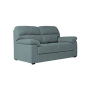 Divano Alenda 3 posti con piedini quadrati colore cenere scuro L 201 x P 92 x H 98 cm