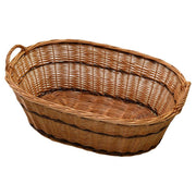 Cesta pane vimini europeo ovale cm70x45h25