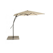 Ombrellone da giardino con braccio diametro 300x h253 cm SORRENTO Antracite-Natural