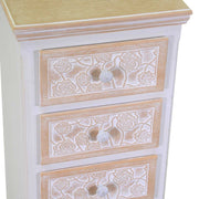 Decorazione gioco solitario legno cm19h2 palline alluminio