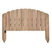 Recinzione in legno ad arco 54 x 47 centimetri per piante Vampiro