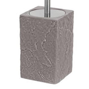 Portascopino elegante in serie Petra grigio